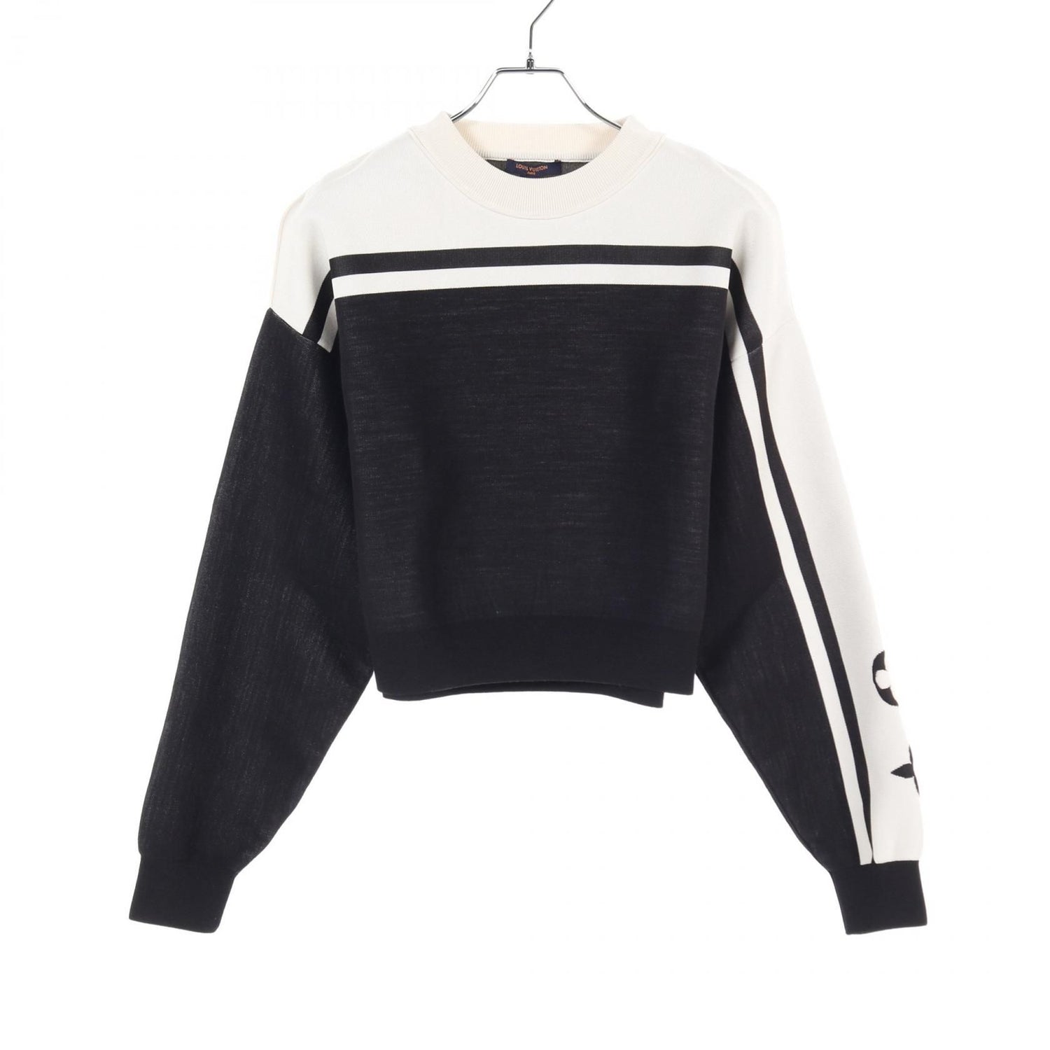 Louis Vuitton Black Beige Knit Rw 222w P 15 Fnkl 10