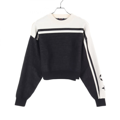 Louis Vuitton Black Beige Knit Rw 222w P 15 Fnkl 10