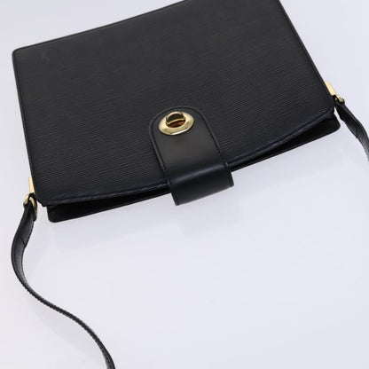 Louis Vuitton Epi Capuchin Shoulder Bag Black M 52342 Lv Auth