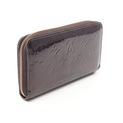 Louis Vuitton Zippy Wallet Amarrant Purple Around Long Wallet M 93522