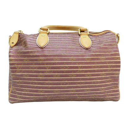Louis Vuitton Speedy Bandouliere 30 Monogram Eden Peach Shoulder Handbag M 40357