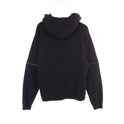 Gucci Hoodie Sweat Shirts Tops 700117 Cotton Black Multicolor Mens L