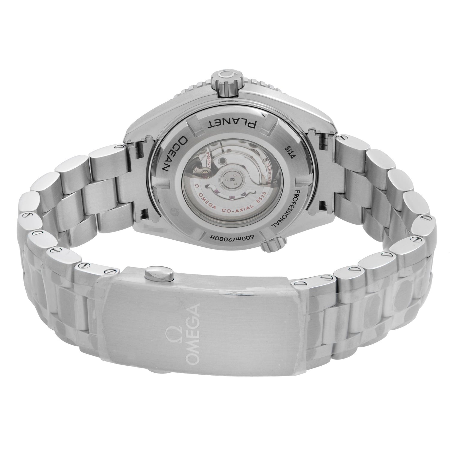 Omega Seamaster Planet Ocean Steel Diamonds Ladies Watch 232.15.38.20.01.001