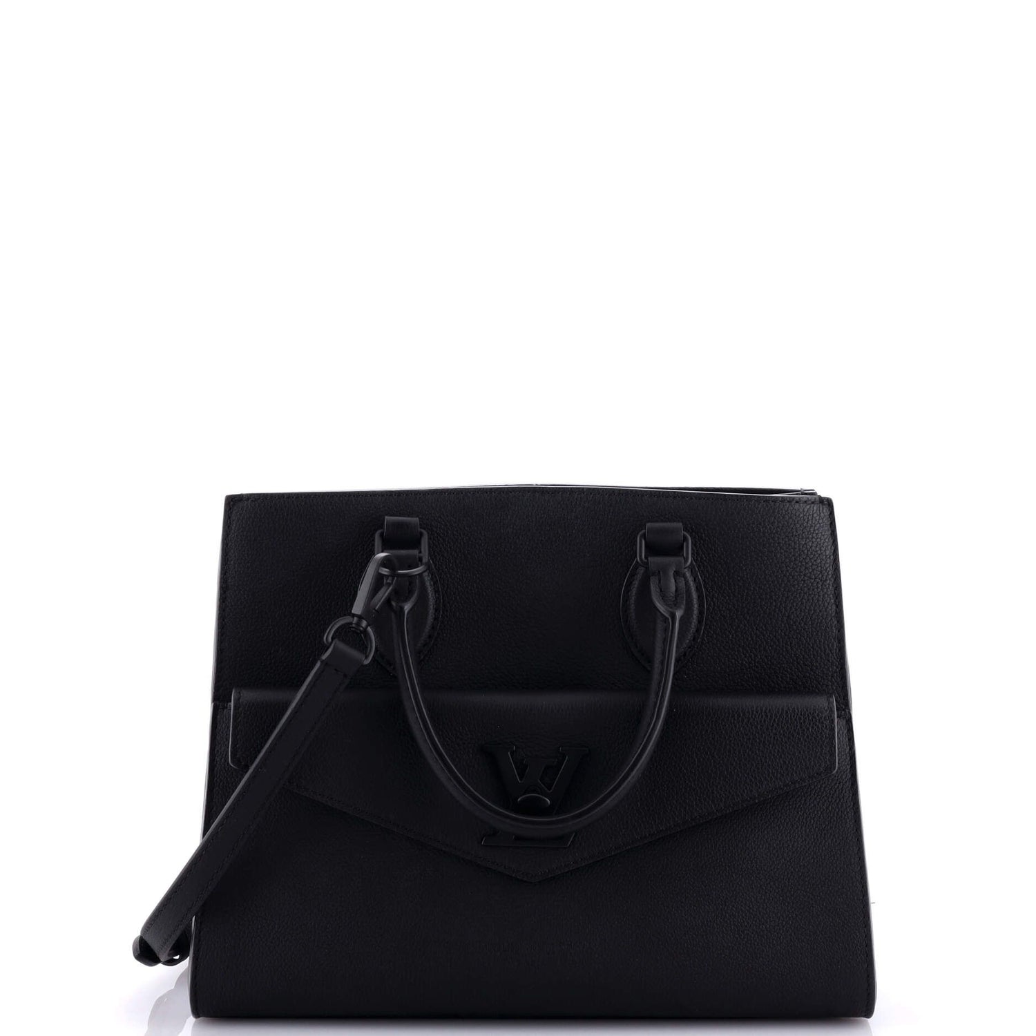Louis Vuitton Lockme Monochrome Tote Leather Pm