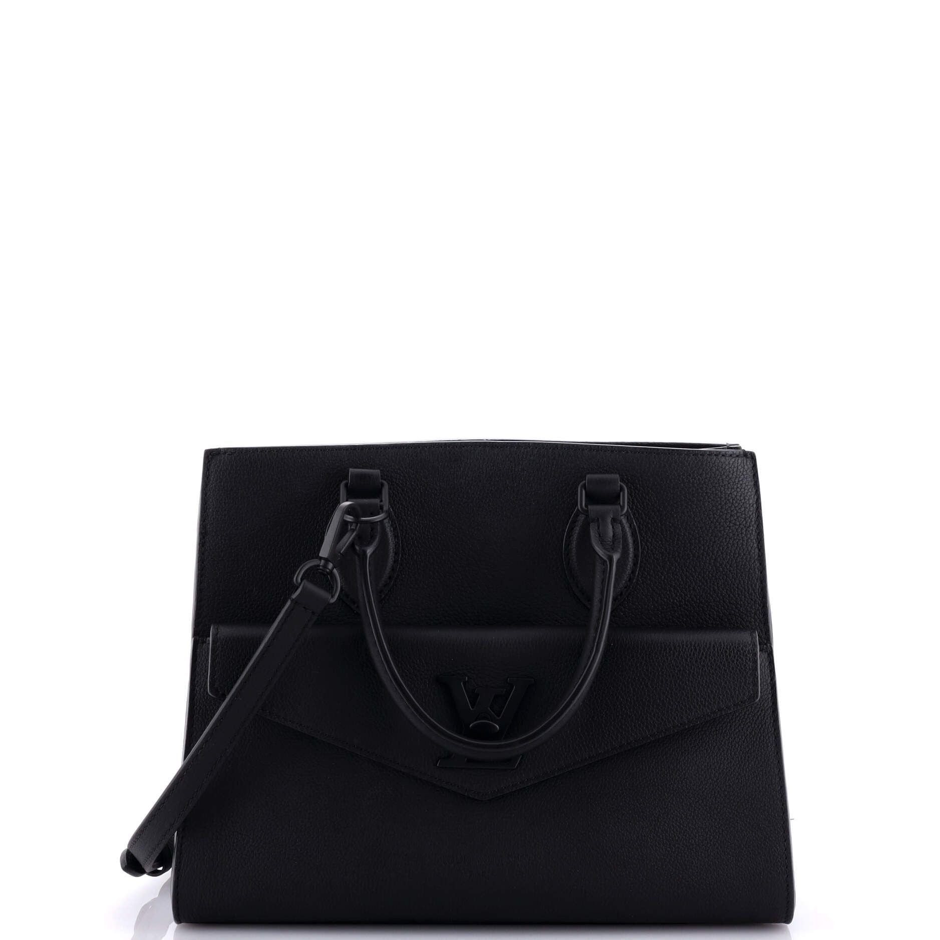 Louis Vuitton Lockme Monochrome Tote Leather Pm
