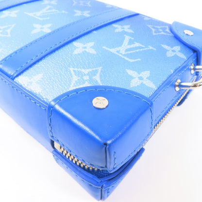 Louis Vuitton Monogram Clouds Soft Trunk Wallet Blue Shoulder Bag M 45432