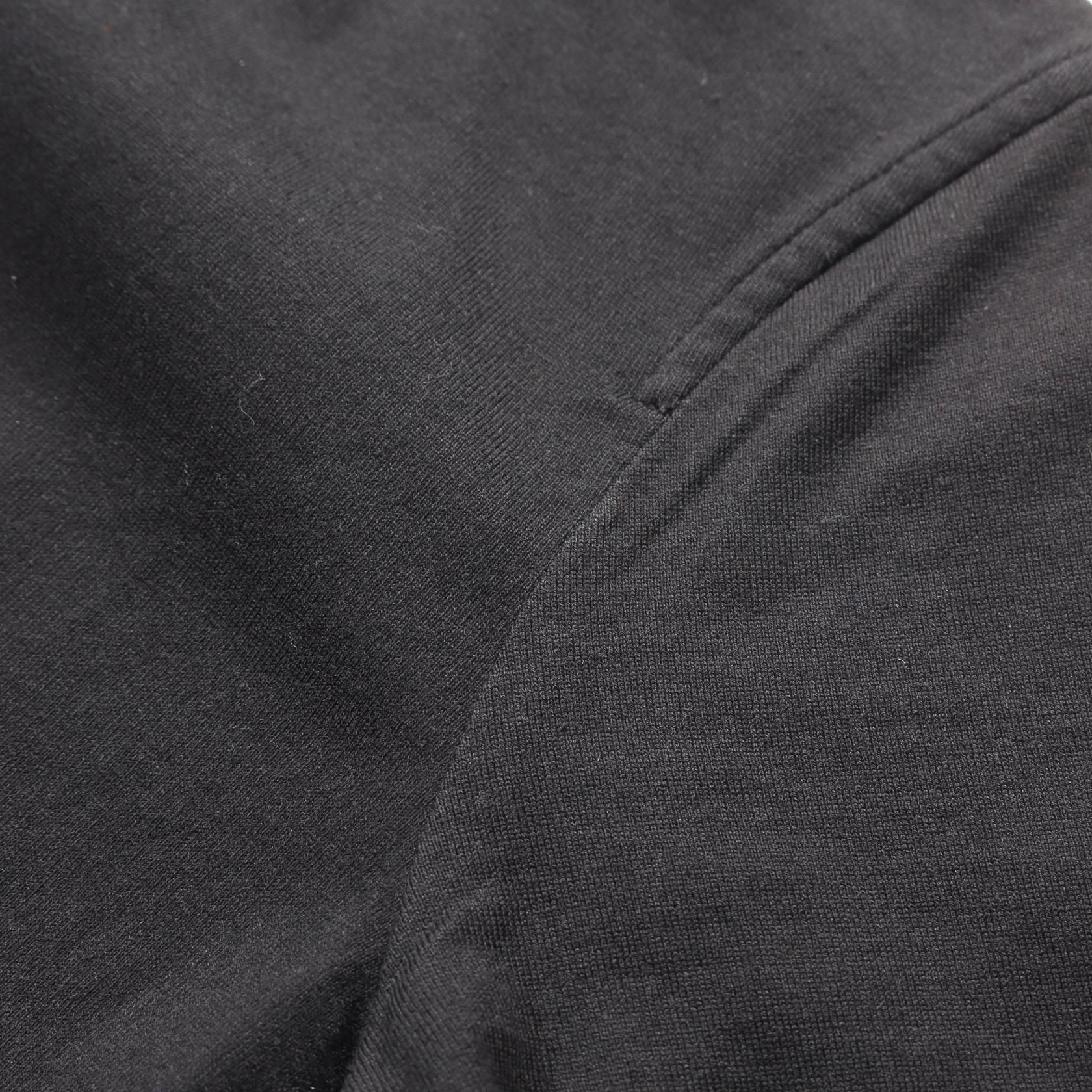 Hermes Promenade Du Matin Short Sleeve T-shirt Black Cotton