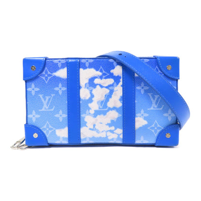 Louis Vuitton Monogram Clouds Soft Trunk Wallet Blue Shoulder Bag M 45432