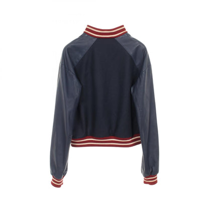 Chanel Black Navy Red Sports Line Coco Mark Stajan Wool Lambskin P 23442