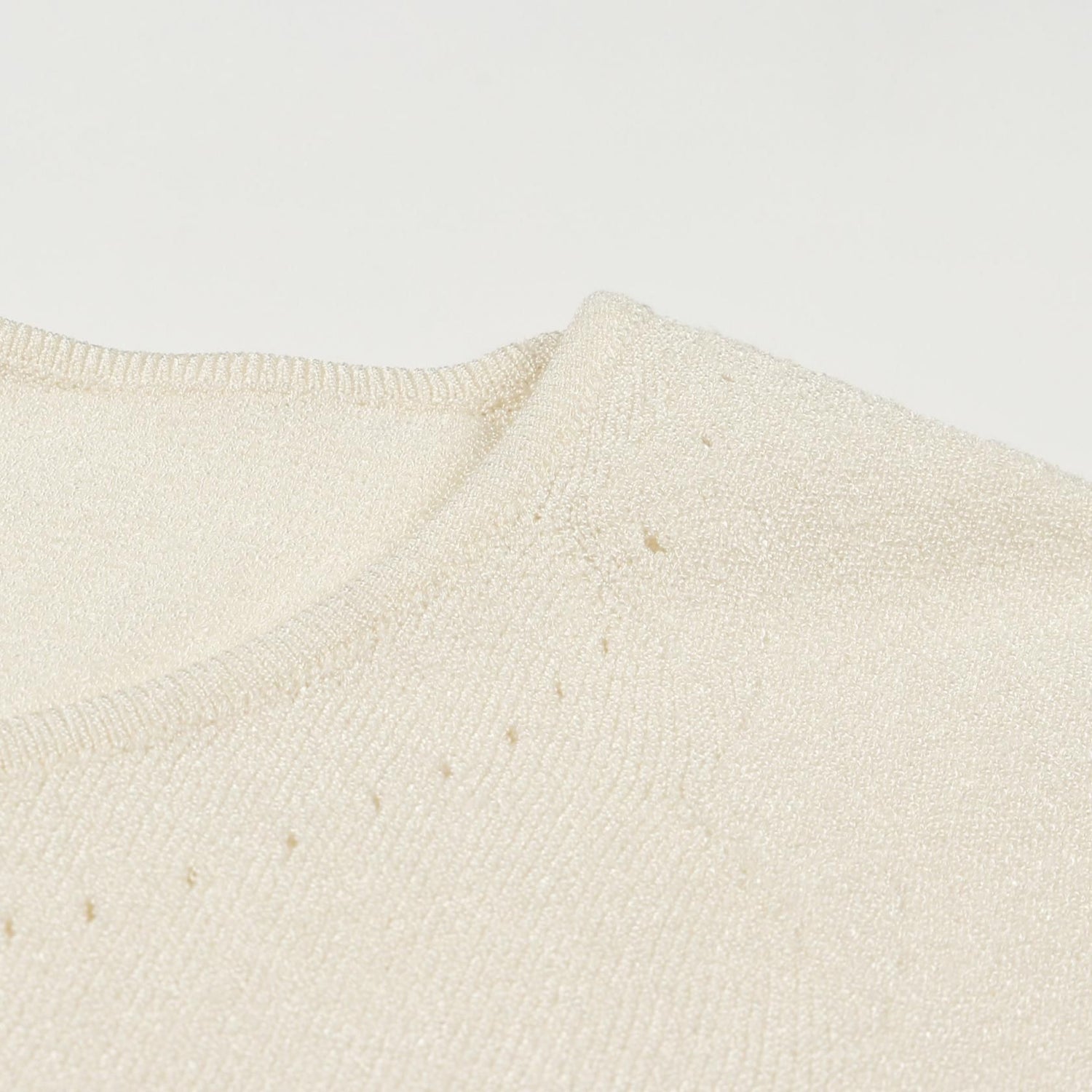 Chanel White Coco Mark Knit Rayon P 21350v 01291