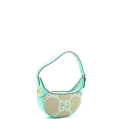 Gucci Ophidia Zip Hobo Jumbo Gg Canvas Mini