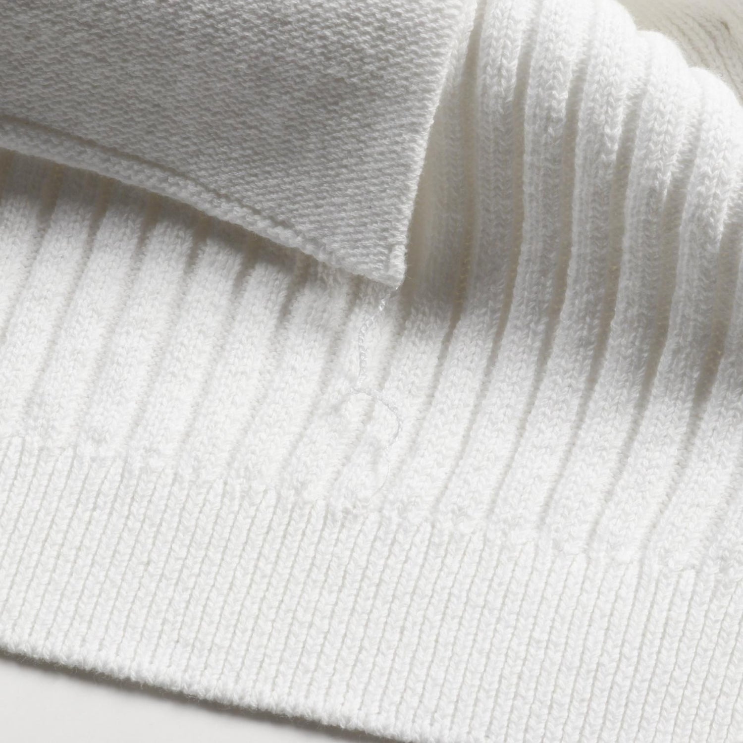 Chanel White Coco Mark Button Cardigan Cotton P 63091k 48814