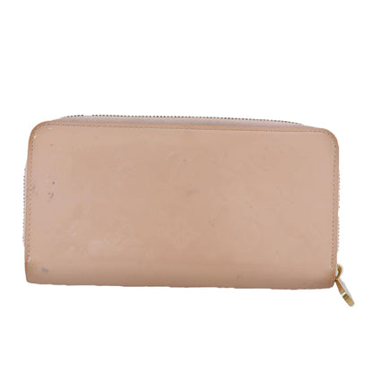 Louis Vuitton Vernis Zippy Wallet Rose Valerine M 93522 Lv Auth
