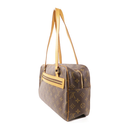 Louis Vuitton Monogram Cite Gm Gold Shoulder Bag Brown Shoulder Bag M 51181