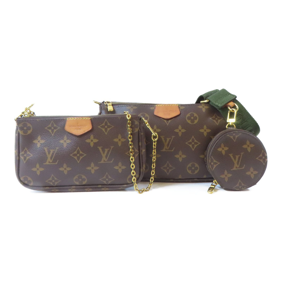 Louis Vuitton Monogram Multi Pochette Accessoires Hand-hand-handed Shoulder And Back Bags Color Brown 2way Shoulder Bag