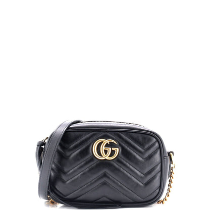 Gucci Mini GG Marmont Shoulder Bag, Matelasse Chevron