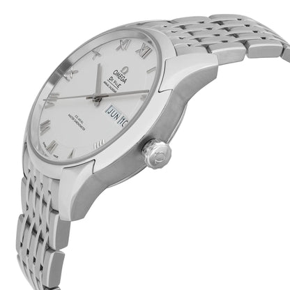 Omega De Ville Hour Vision 41mm Steel White Dial Men Watch 433.10.41.22.02.001