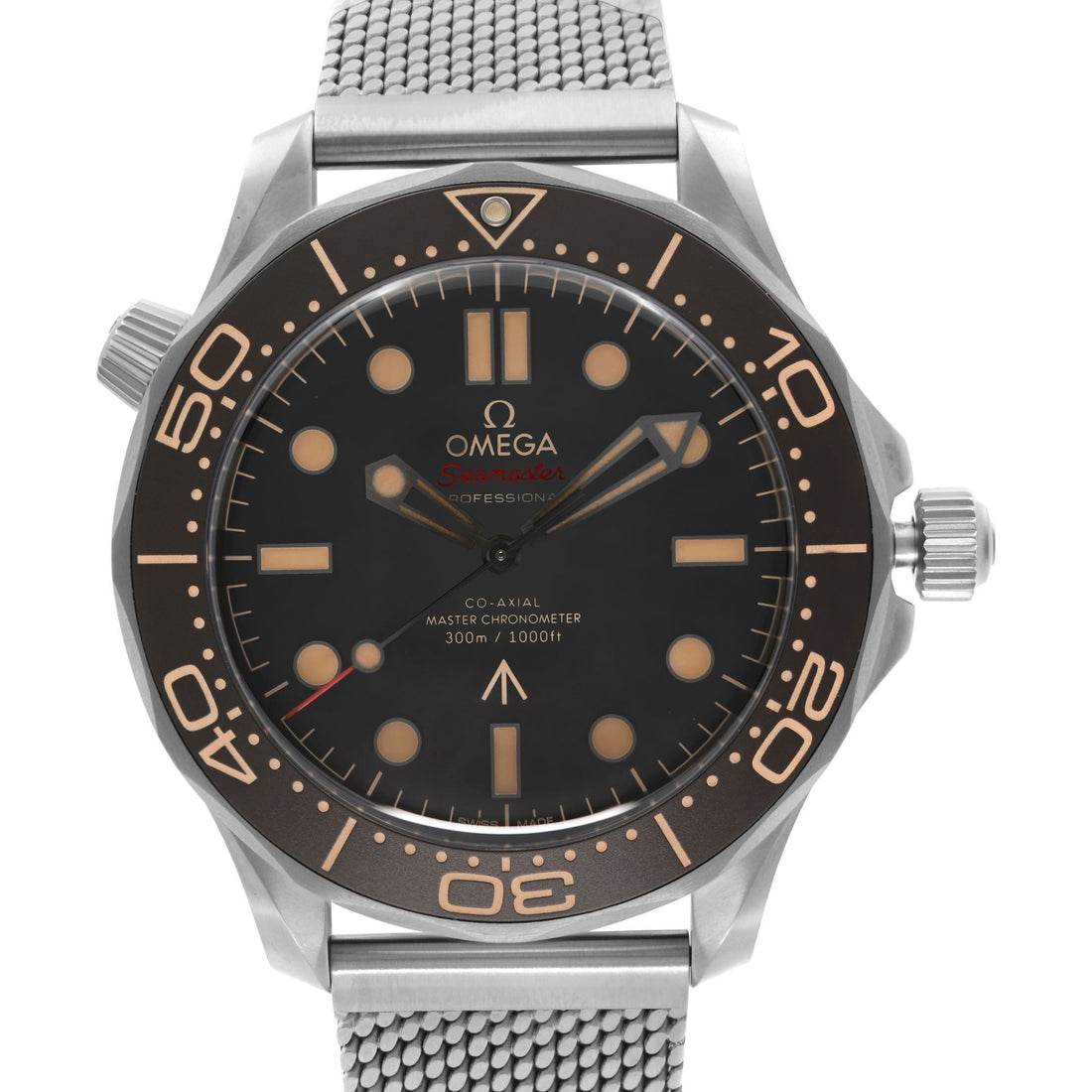 Omega Seamaster 300 Titanium 007 Edition No Time To Die 210.90.42.20.01.001