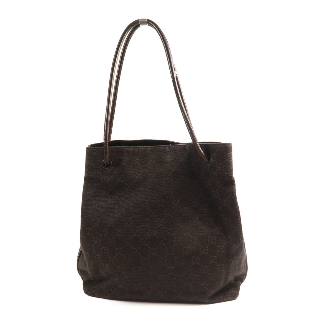 Gucci Canvas Shoulder Bag Brown Canvas 101841