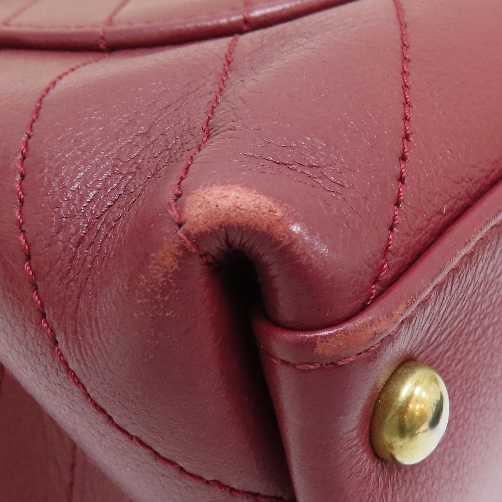 Chanel Small Chevron Chic Top Handle Flap, Calfskin Stitched