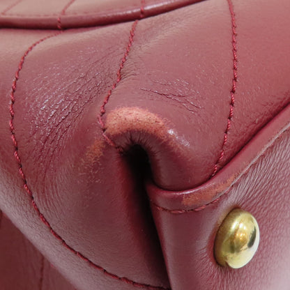 Chanel Small Chevron Chic Top Handle Flap, Calfskin Stitched