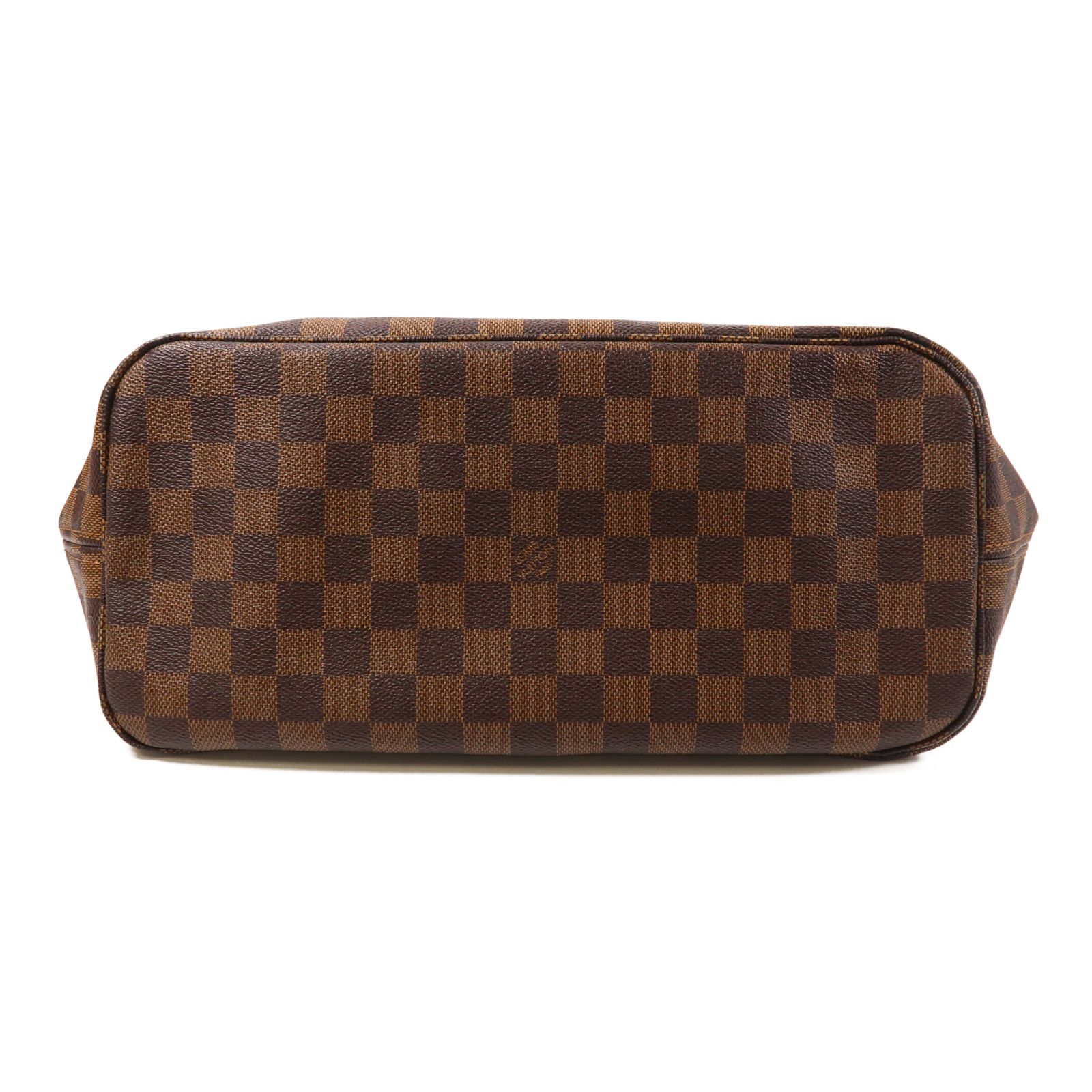 Louis Vuitton Damier Neverfull Mm Gold Shoulder Bag/handmade Bag Brown Tote Bag N 51105