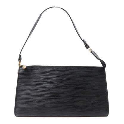 Louis Vuitton Epi Pochette Accessoires Pouch Gold Handmade Bag Black Black Handbag M 5294