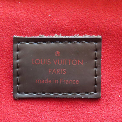 Louis Vuitton Trevi Pm Shoulder Handbag Damier Ebene Brown N 51977