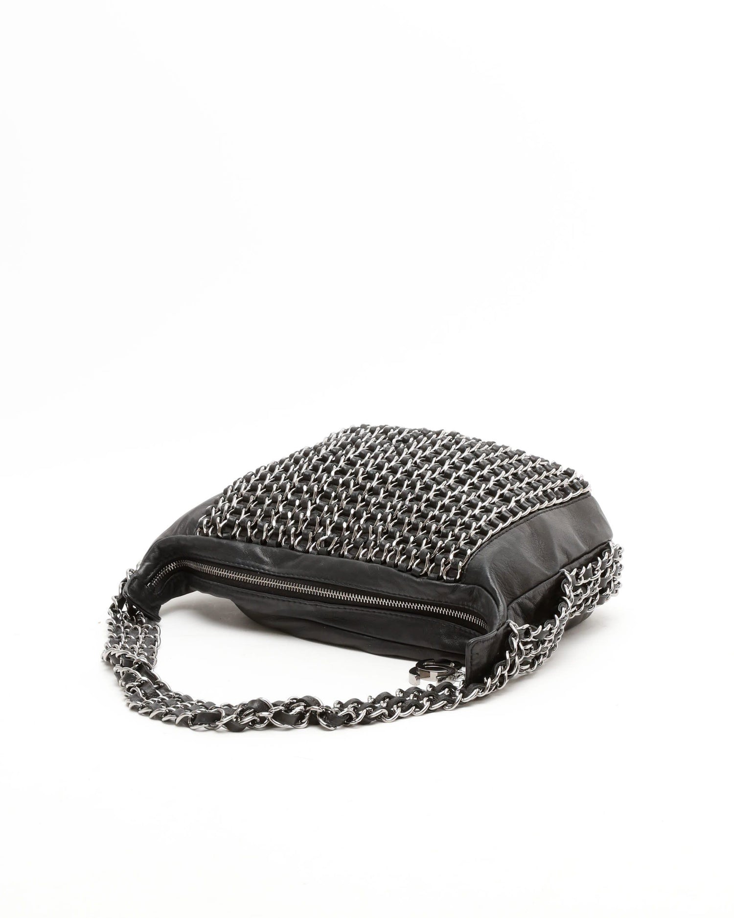 Chanel Triple Chain Hobo Bag