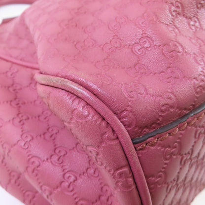 Gucci Cowhide Leather Sukey Tote Bag Golden Shoulder Back Bag Deep Powder Red Shoulder Bag Pink Calfskin (cowhide