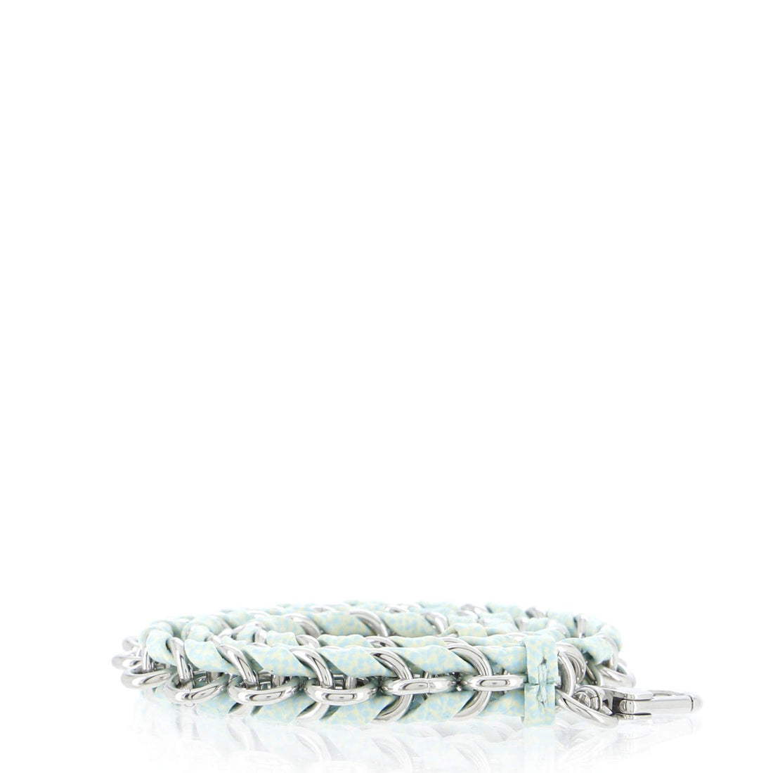 Louis Vuitton Multi Pochette Accessoires Woven Chain Strap Leather And Metal