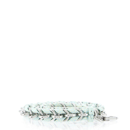 Louis Vuitton Multi Pochette Accessoires Woven Chain Strap Leather And Metal