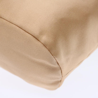 Bottega Veneta Hand Bag Satin Pink Gold Auth