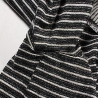 Chanel Black White T-shirt Cotton Nylon P 34294k 00963