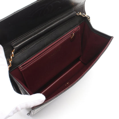 Chanel Lambskin Quilted Medium Single Flap Black