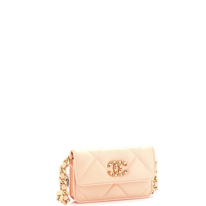 Chanel Clutch With Chain Quilted Lambskin