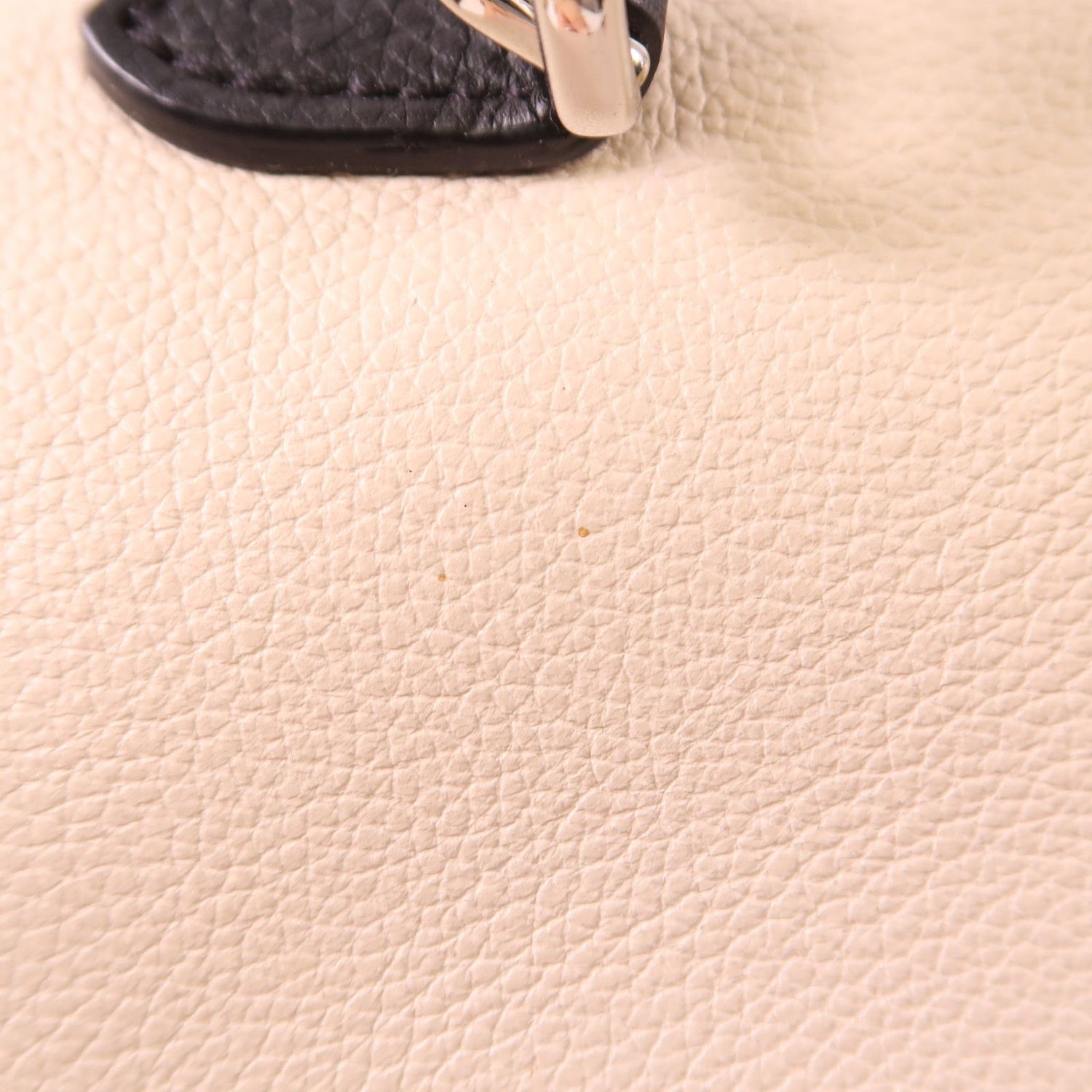 Louis Vuitton Cowhide Leather Lockme Ever Bb Hand-turn Shoulder Bag White Red Black/red/white 2way Shoulder Bag M 53950