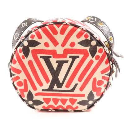Louis Vuitton Monogram Giant Boite Chapeau Gold Shoulder Bag Red Black White Shoulder Bag M 45366