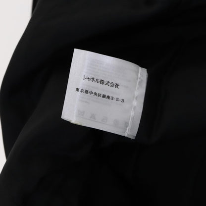 Chanel One Piece Silk Black Cc Auth