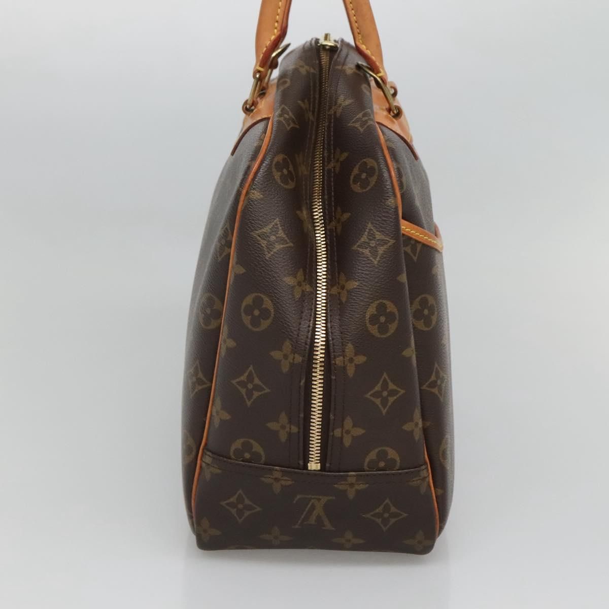 Louis Vuitton Monogram Deauville Hand Bag M 47270 Lv Auth
