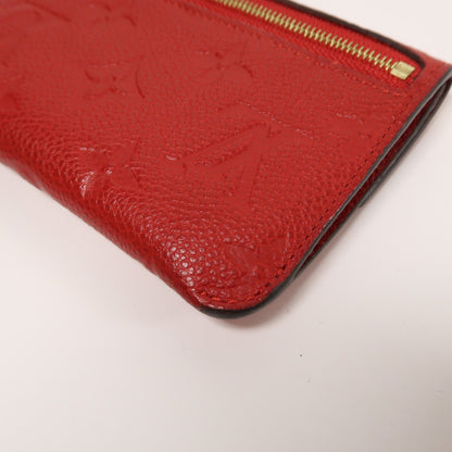 Louis Vuitton Empreinte Card Case Red Card Case M 60634