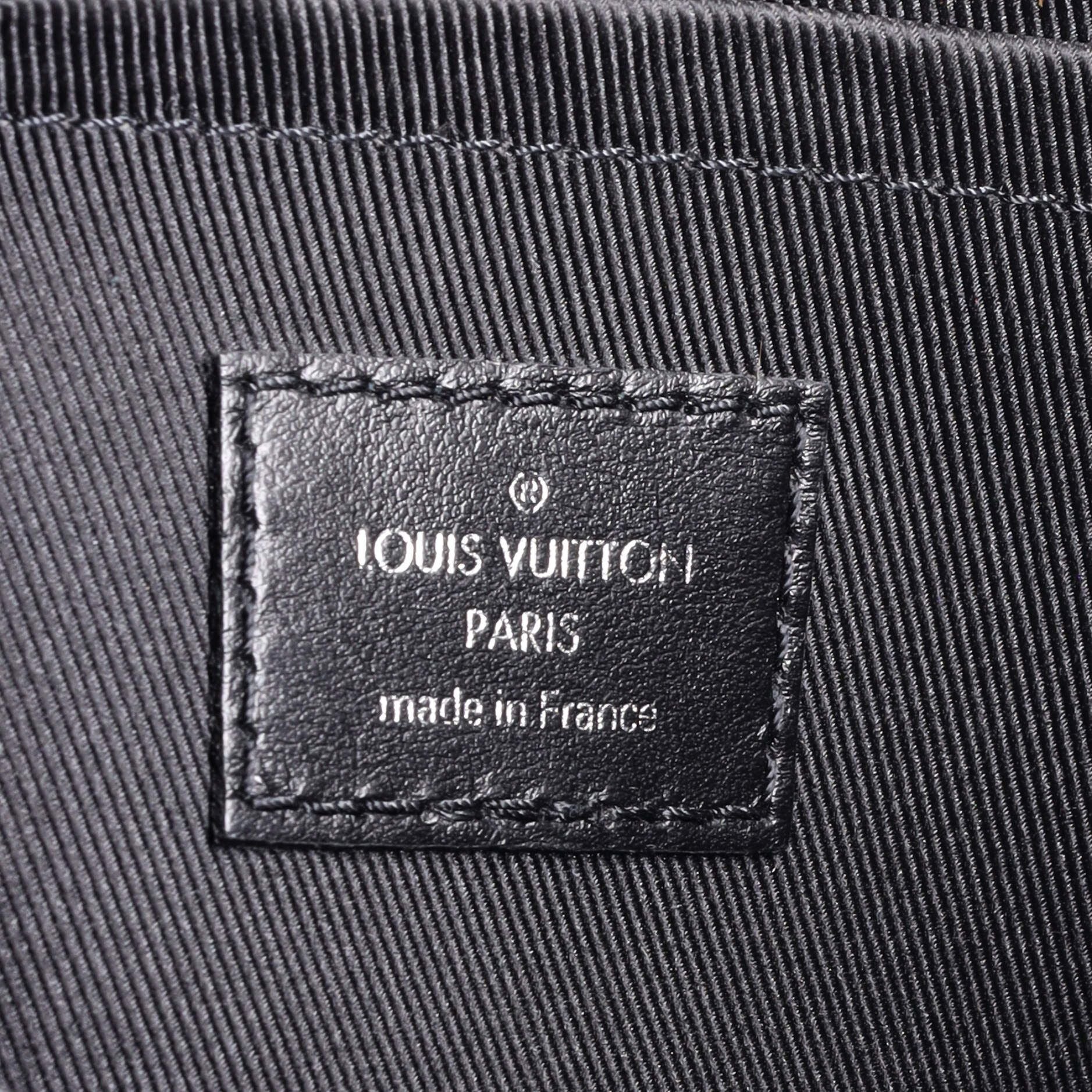 Louis Vuitton Steamer Messenger Bag Monogram Taurillon Leather