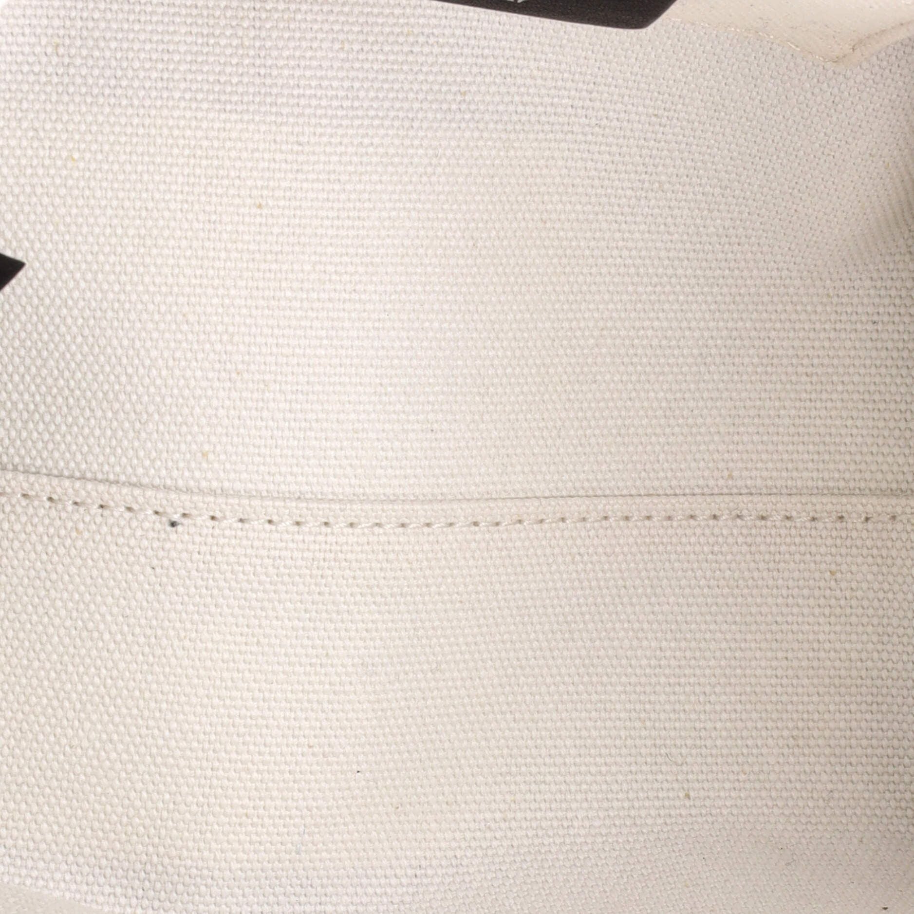 Fendi Logo By The Way Top Handle Bag Embroidered Canvas Mini