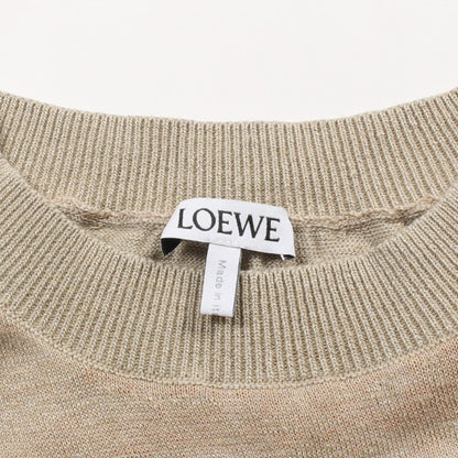 Loewe Knit Beige Multicolor Fabric Cotton S 359y 14k 37