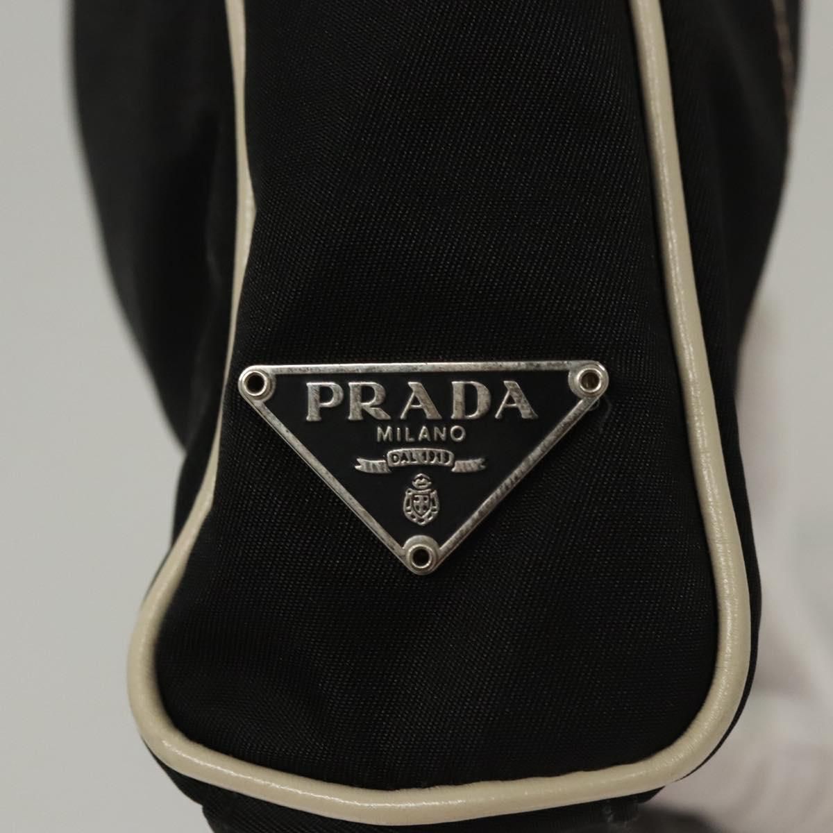 Prada Shoulder Bag Nylon Black Auth