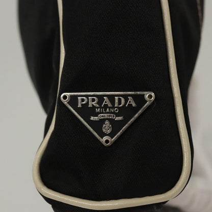 Prada Shoulder Bag Nylon Black Auth