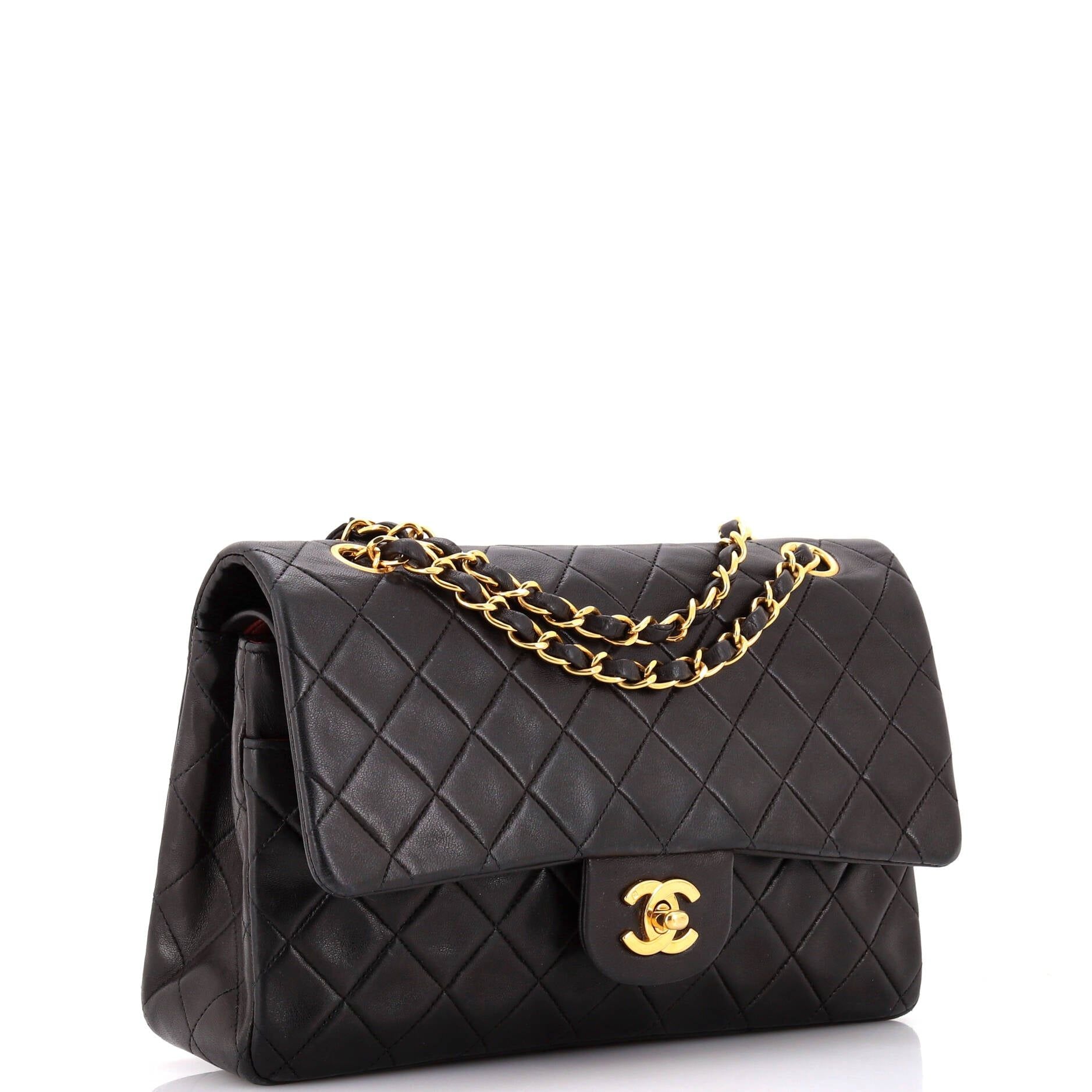 Chanel Medium Vintage Classic Double Flap, Lambskin Quilted