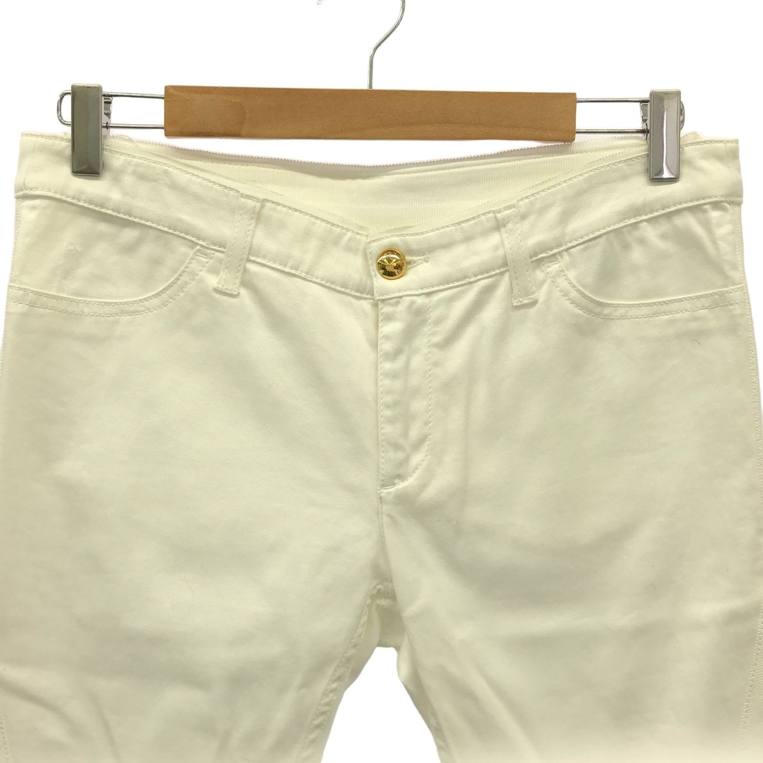 Louis Vuitton White/camel White Pants