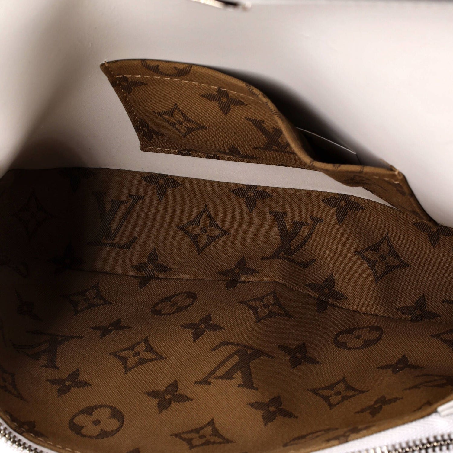 Louis Vuitton Swing Handbag Leather