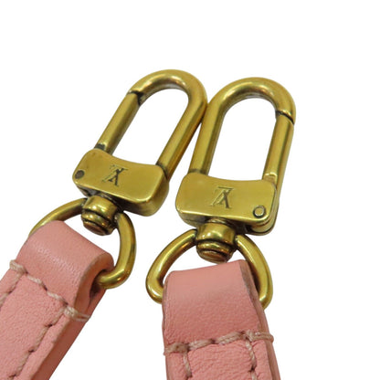 Louis Vuitton New Wave Love Lock Heart Shoulder Bag Calfskin Pink M 53205